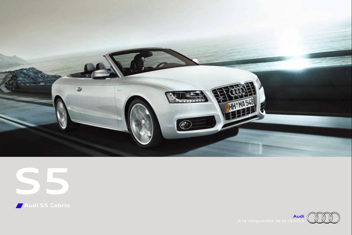 2010 – S5 Cabrio (ES) Preview Page 1