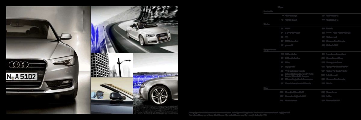 2011 – A5 Coupe & Cabrio (ES) Preview Page 2