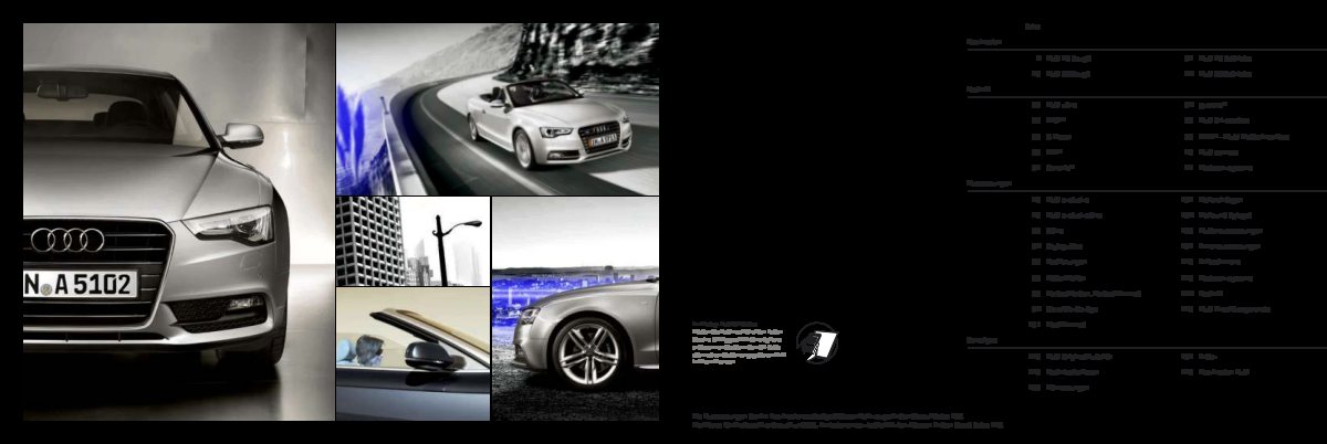 2013 – A5 Coupe & Cabrio (DE) Preview Page 2