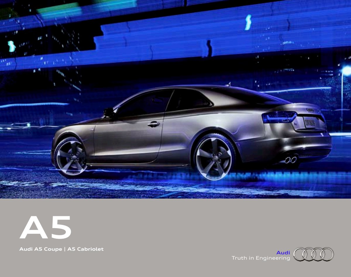2015 – A5 Coupe & Cabrio (US) Preview Page 1