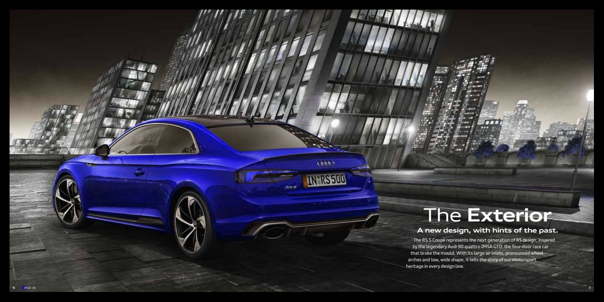 2018 – RS5 Coupe (UK) Preview Page 4