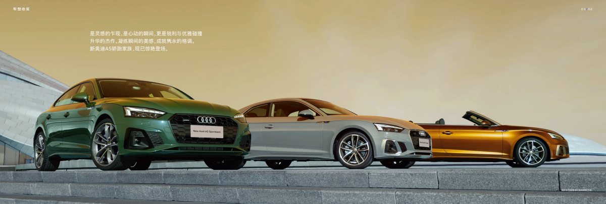 2020 – A5 Model Range (CN) Preview Page 2