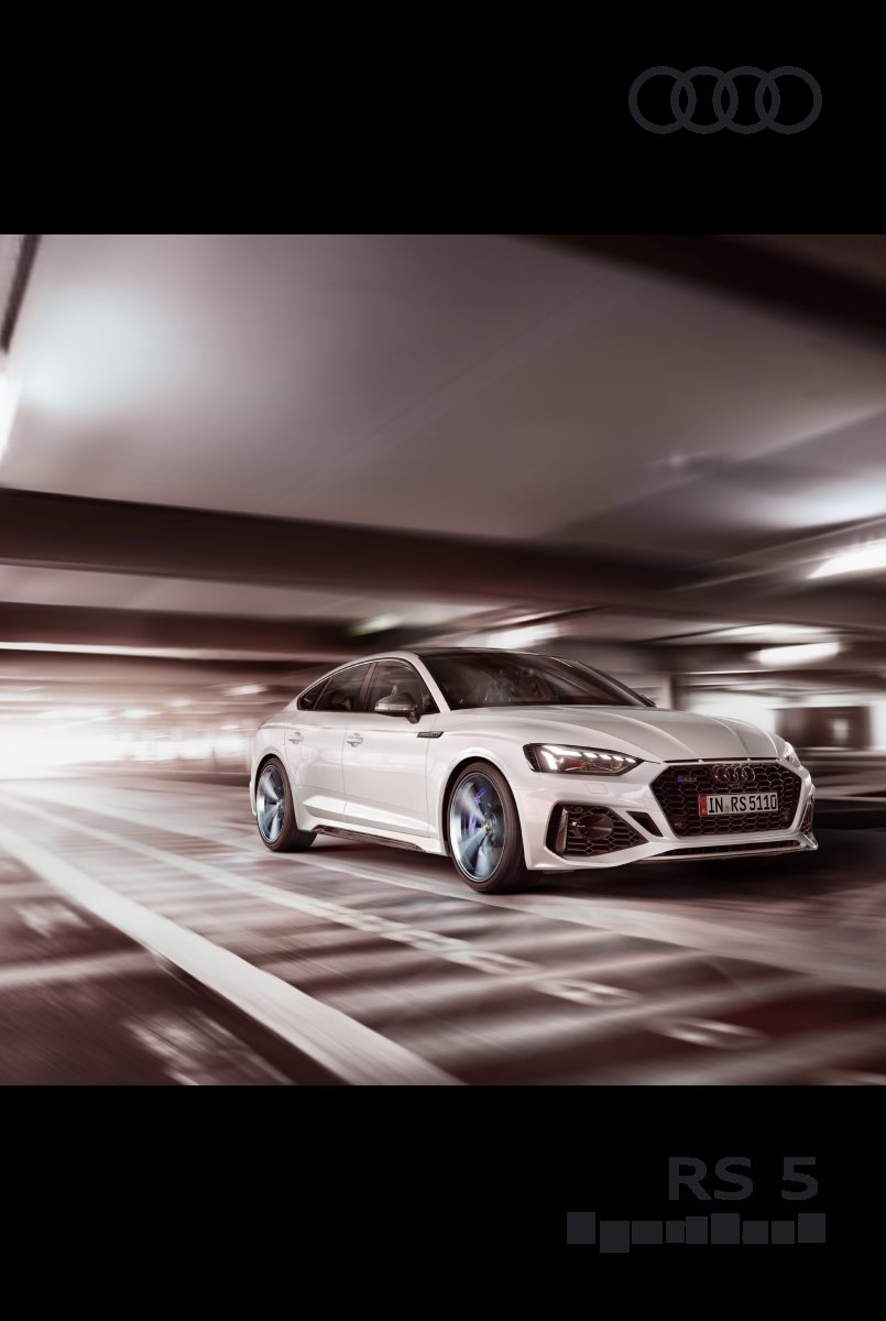 2020 – RS5 Sportback (MY) Preview Page 1