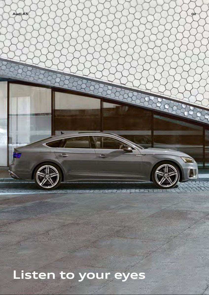 2022 – A5 Sportback (EG) Preview Page 2
