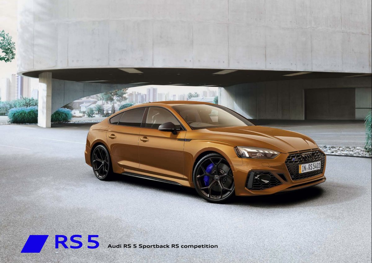 2023 – RS5 Sportback Competition (JP) Preview Page 1