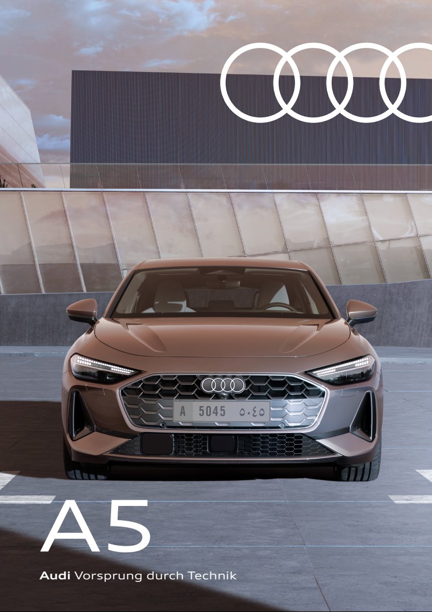 2025 – A5 Sedan (ME) Preview Page 1
