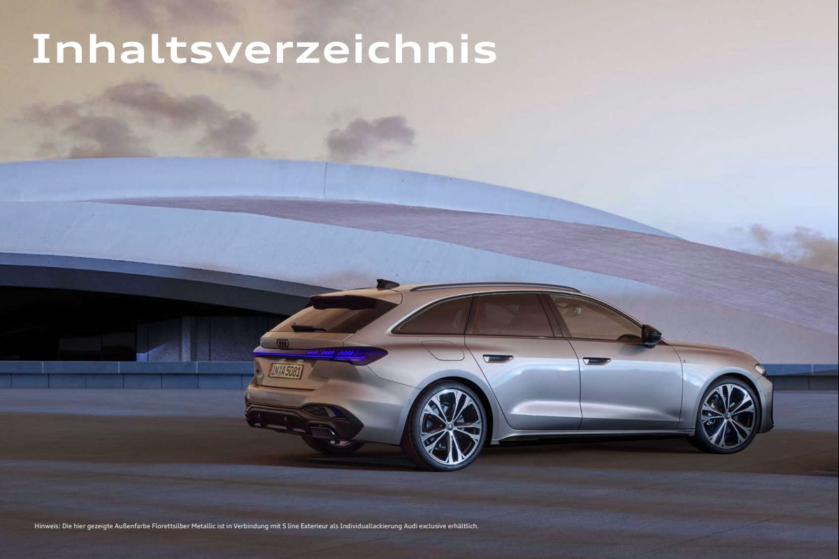 2026 – A5 Sedan & Avant (DE) Preview Page 2