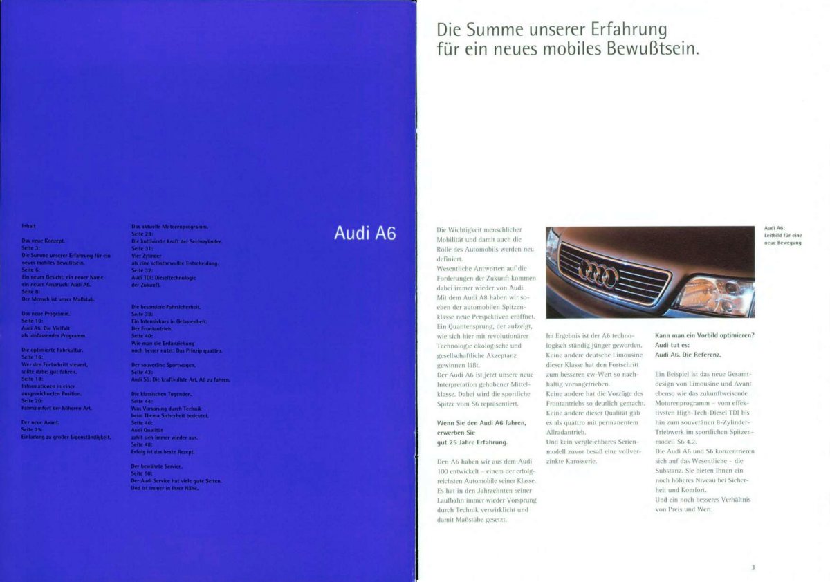 1994 – A6 Sedan & Avant (DE) Preview Page 2