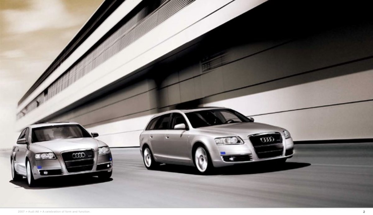 2007 – A6 Sedan & Avant (US) Preview Page 2