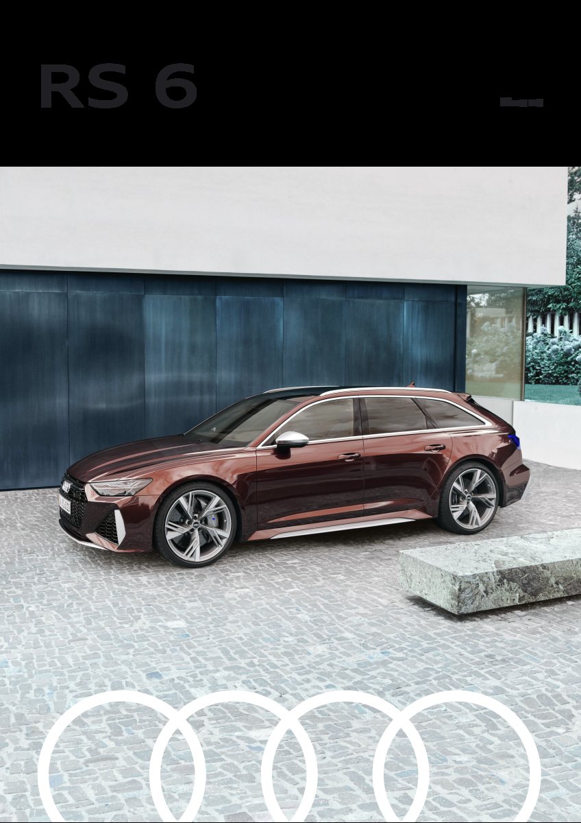 2022 – RS6 Avant (MY) Preview Page 1