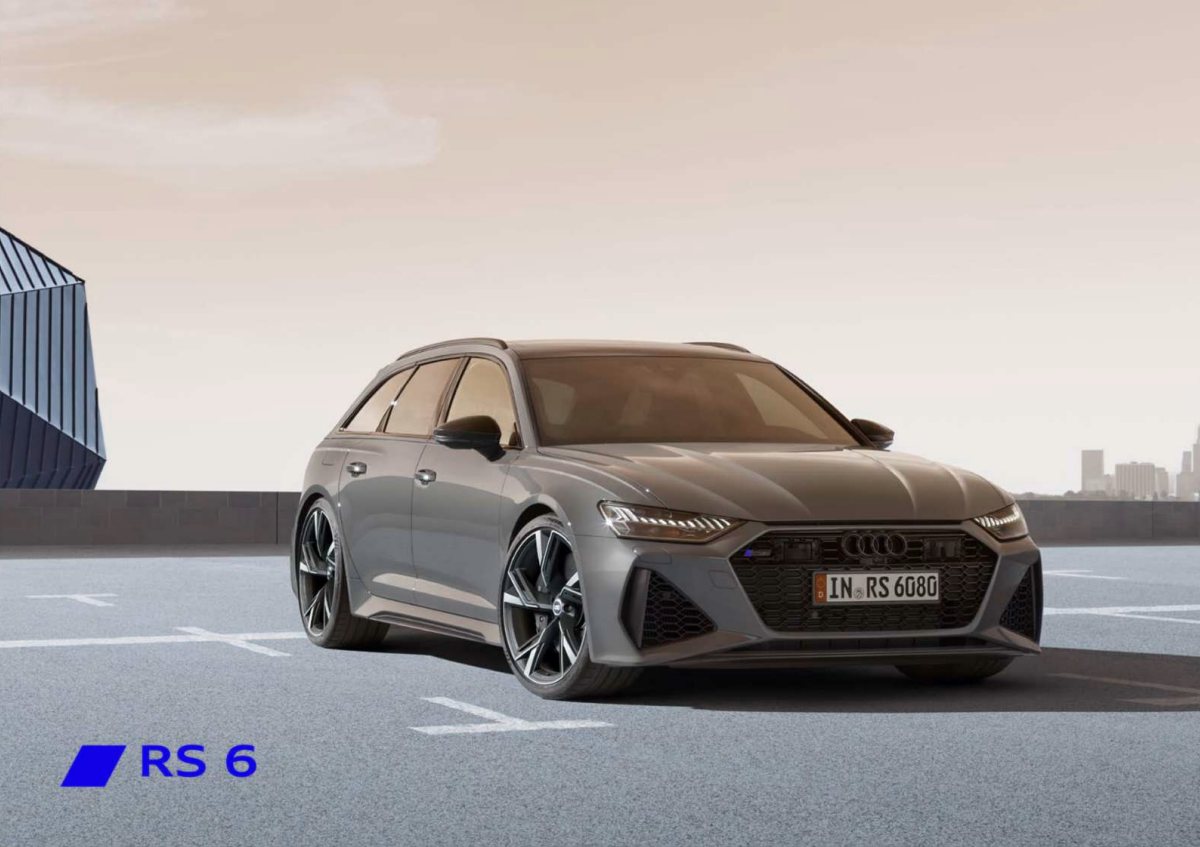 2023 – RS6 Avant Performance (JP) Preview Page 1