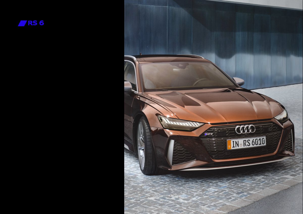 2024 – RS6 Avant (ZA) Preview Page 2