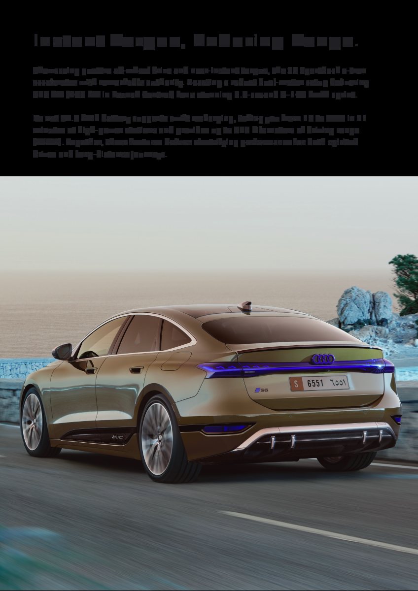 2025 – S6 e-tron Sportback (ME) Preview Page 2