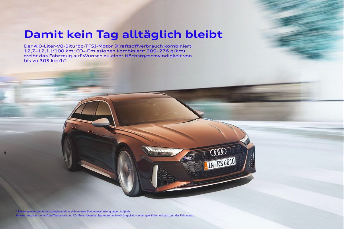 2025 – RS6 Avant (DE) Preview Page 6