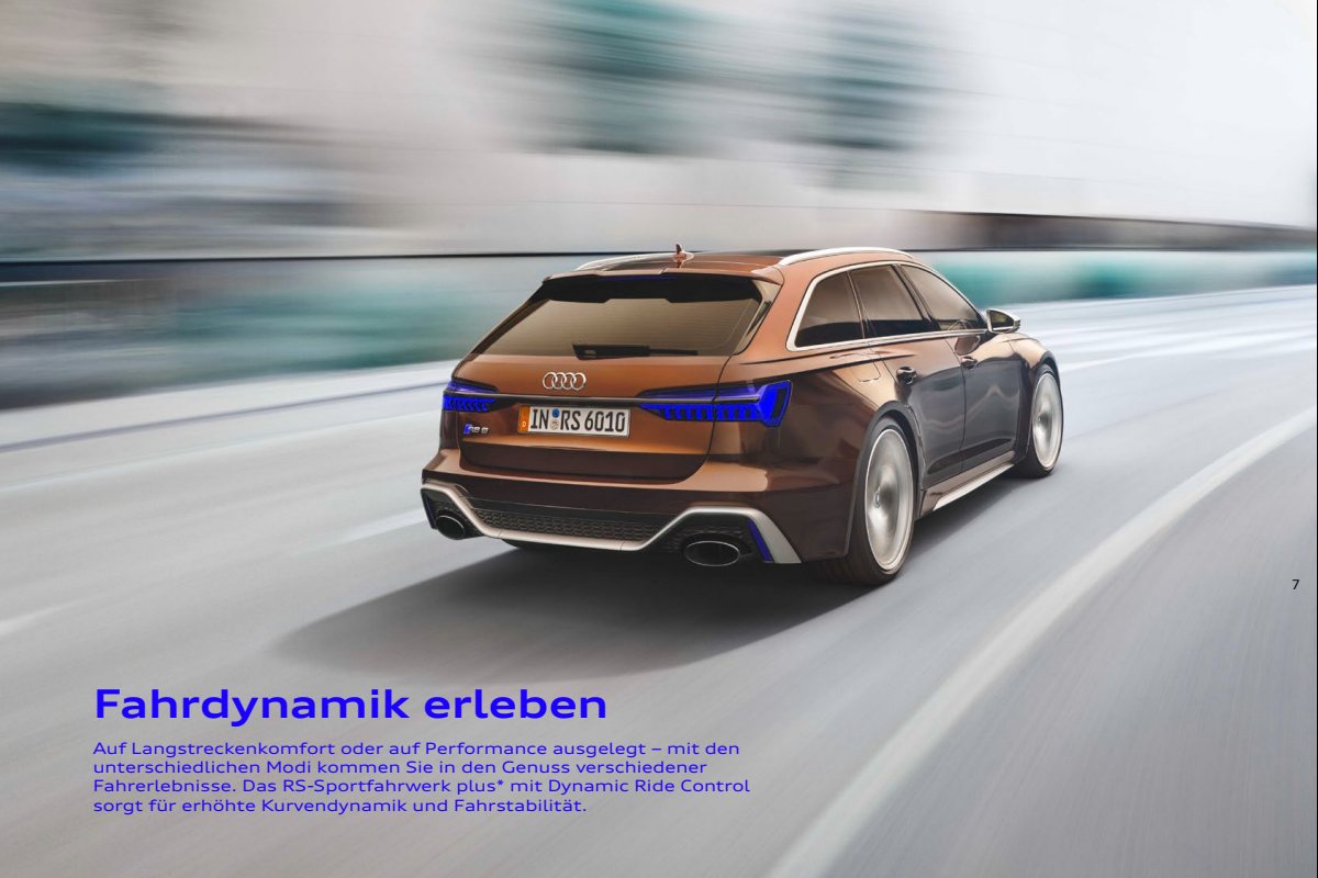 2025 – RS6 Avant (DE) Preview Page 7