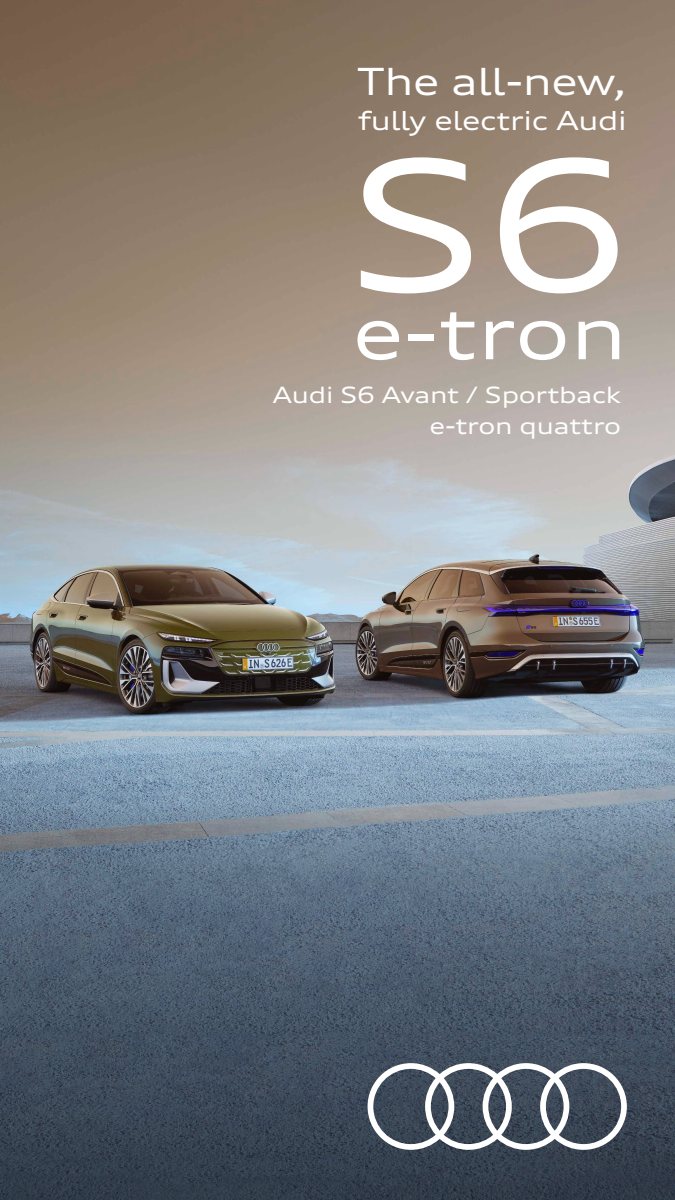 2026 – S6 e-tron Sportback & Avant (TH) Preview Page 1