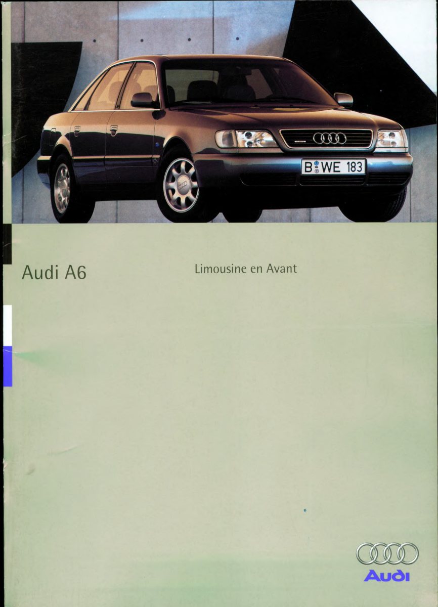 1995 – A6 Sedan & Avant (NL) Preview Page 1
