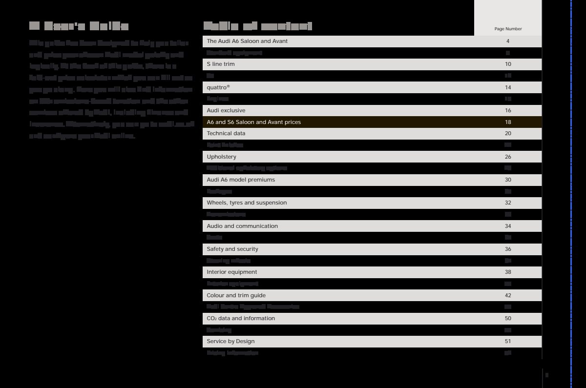 2006 – A6 Sedan & Avant (UK) Preview Page 3