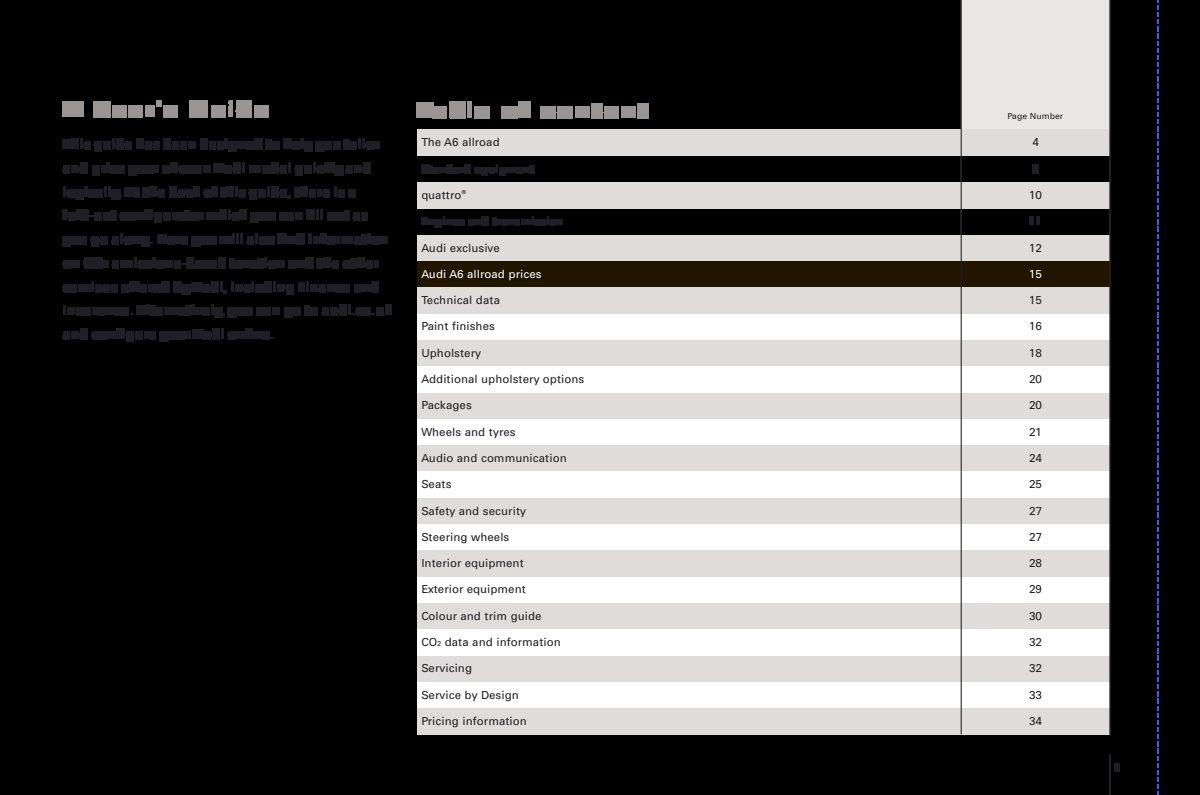 2008 – A6 Allroad (UK) Preview Page 2