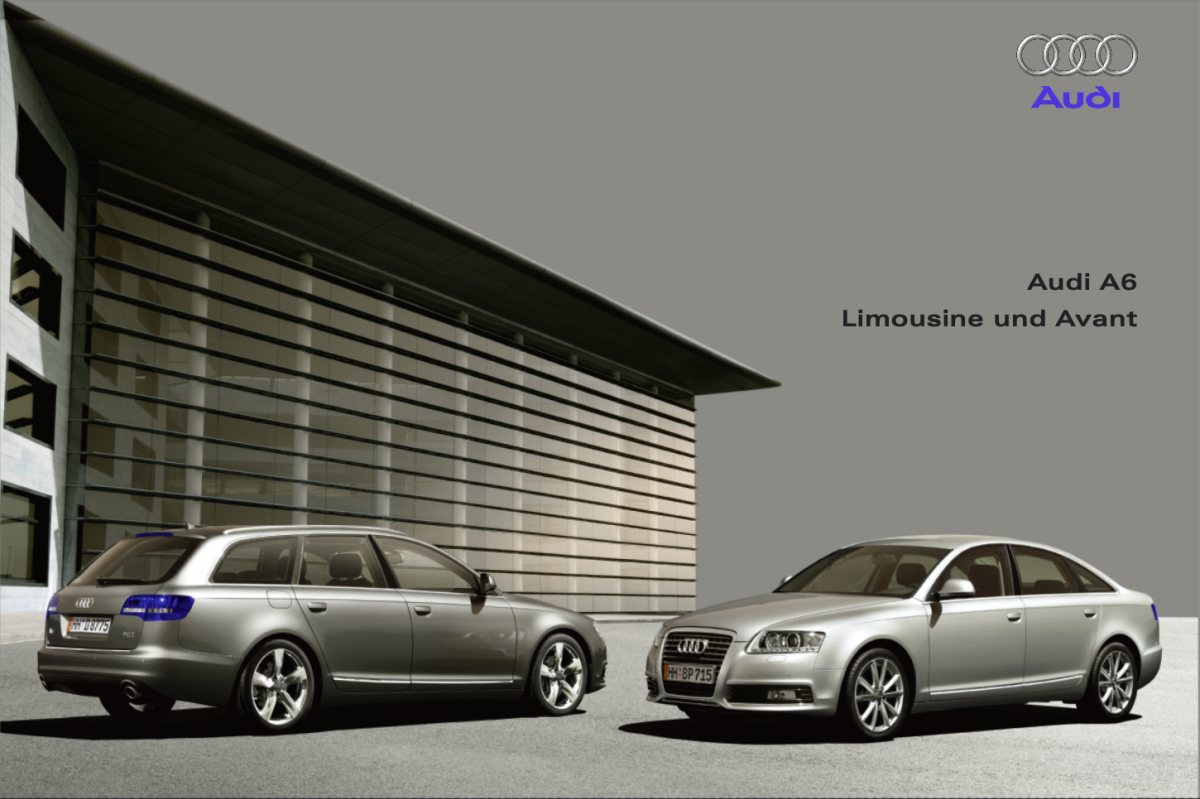 2009 – A6 Sedan & Avant (DE) Preview Page 1