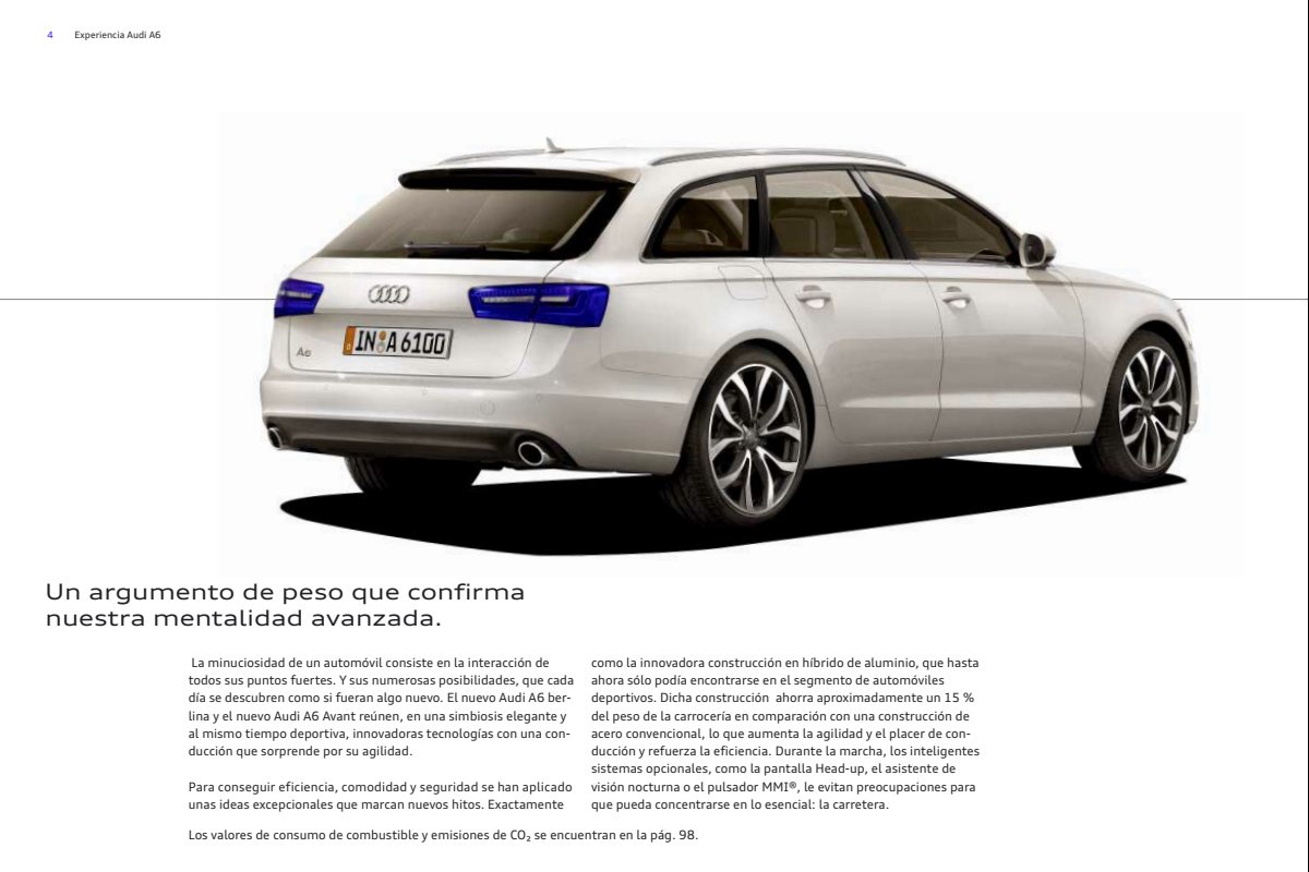 2012 – A6 Sedan & Avant (ES) Preview Page 4