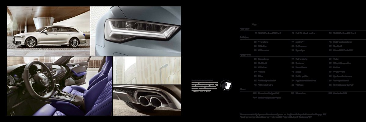 2015 – A6 Model Range (FR) Preview Page 2