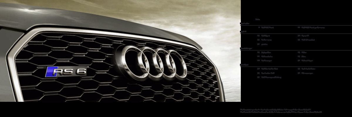 2016 – RS6 Avant (DE) Preview Page 4