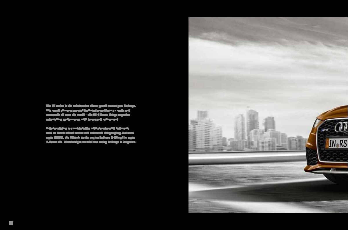 2017 – RS6 Avant (UK) Preview Page 5