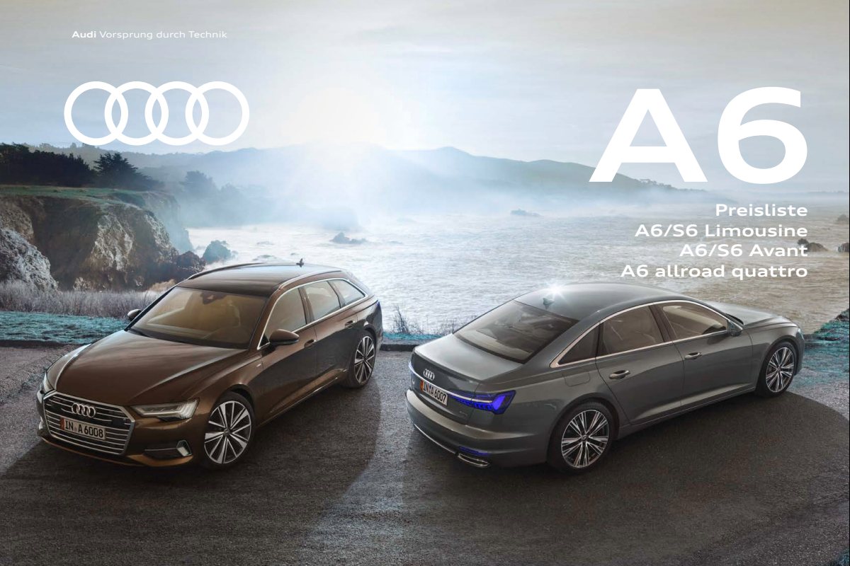 2023 – A6 Sedan & Avant (DE) Preview Page 1