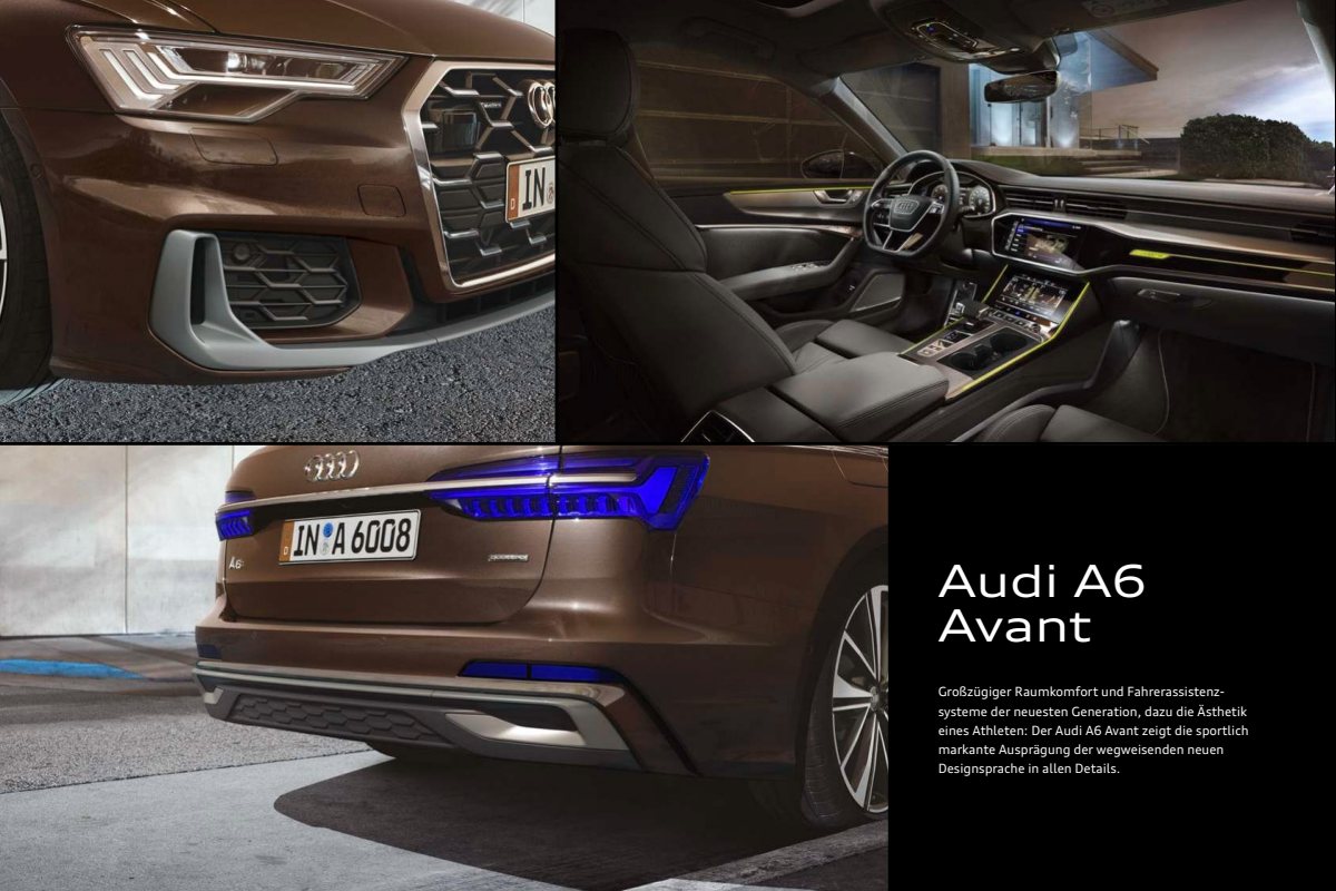 2024 – A6 Model Range (DE) Preview Page 7