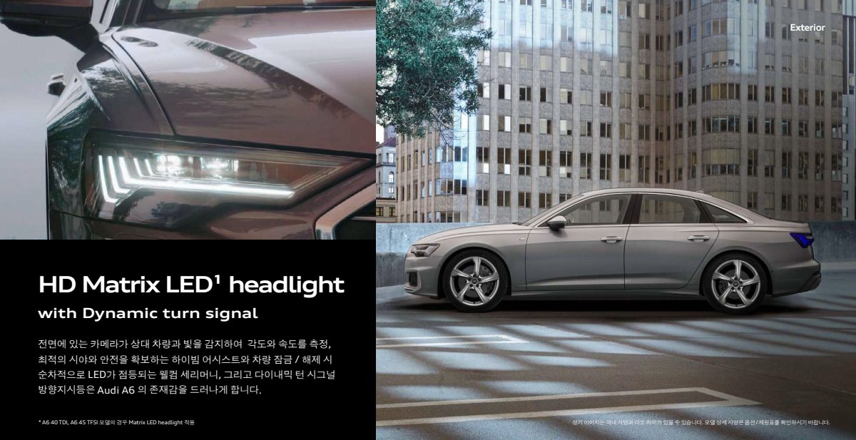2024 – A6 Sedan (KR) Preview Page 7