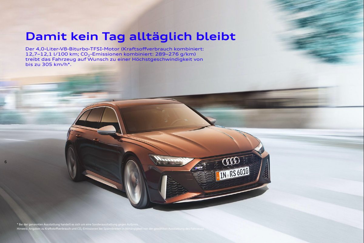 2024 – RS6 Avant (DE) Preview Page 6