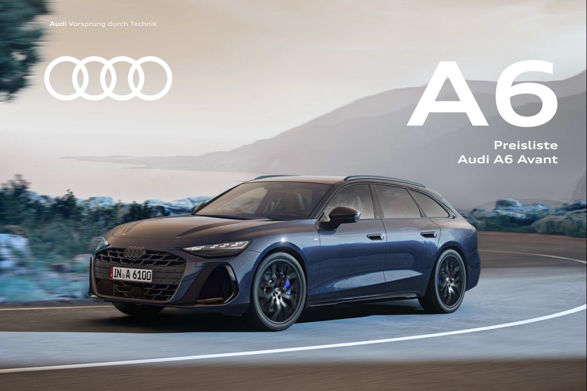 2025 – A6 Avant (DE) Preview Page 1