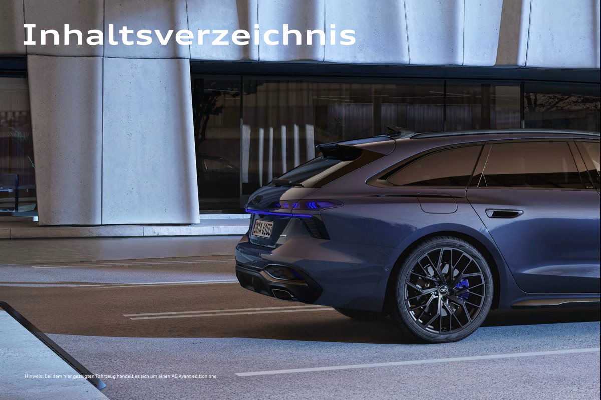 2025 – A6 Avant (DE) Preview Page 2