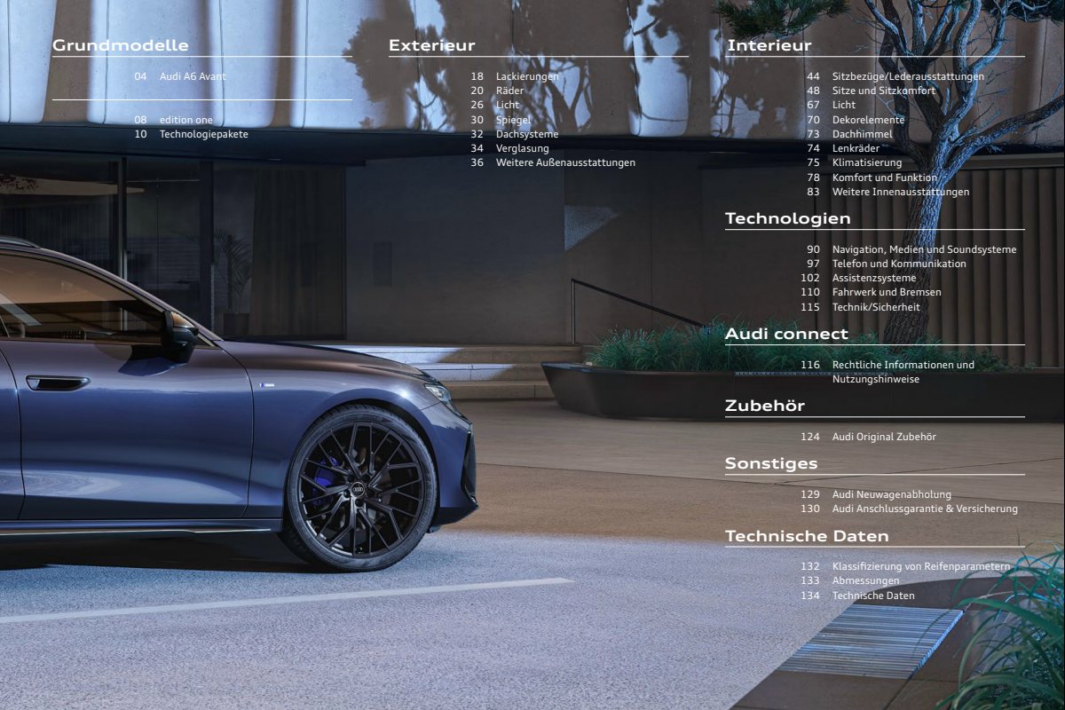 2025 – A6 Avant (DE) Preview Page 3