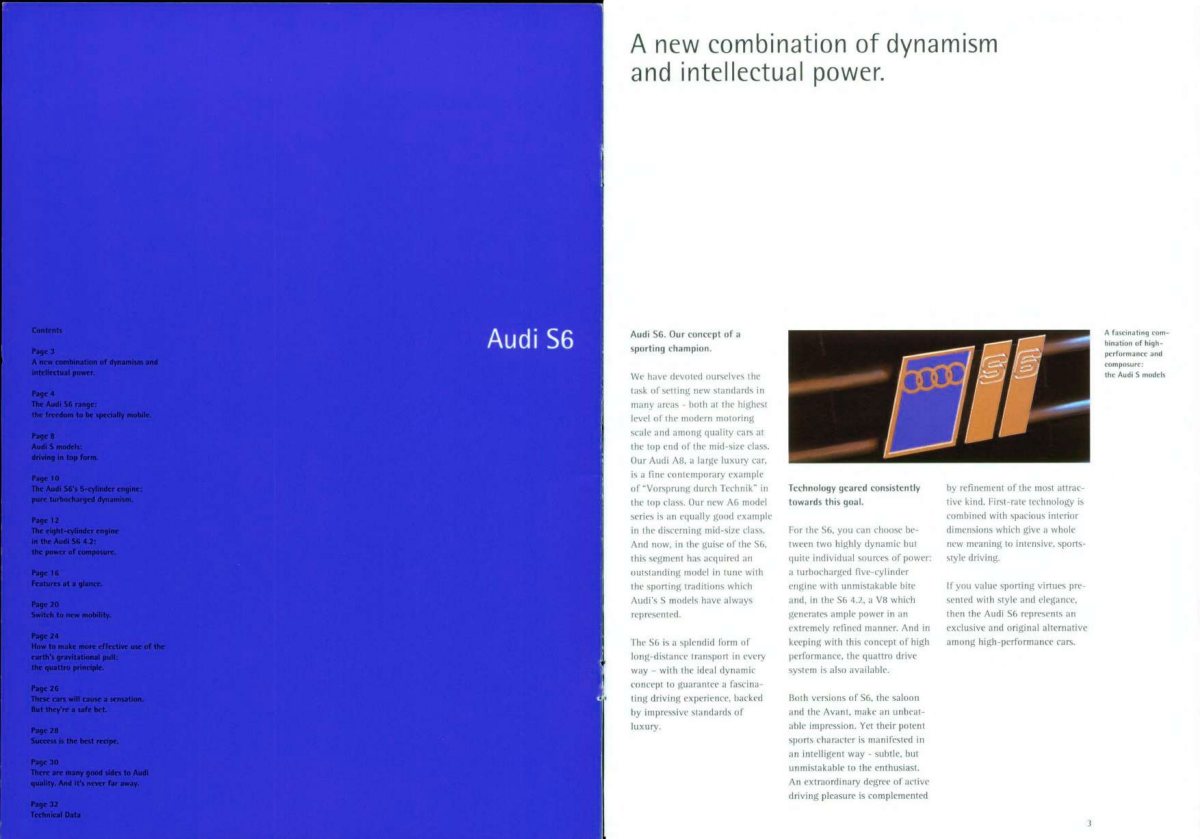 1994 – S6 Sedan & Avant (INT) Preview Page 2