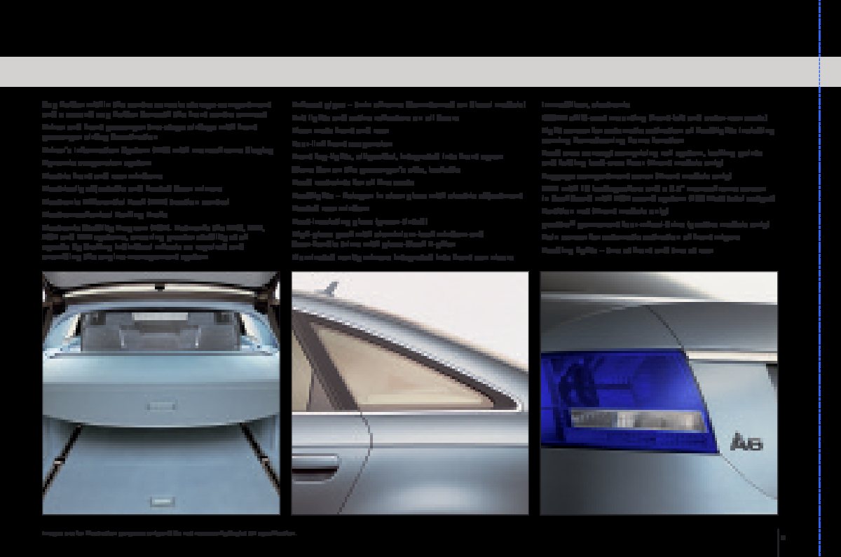 2007 – A6 Sedan & Avant (UK) Preview Page 7