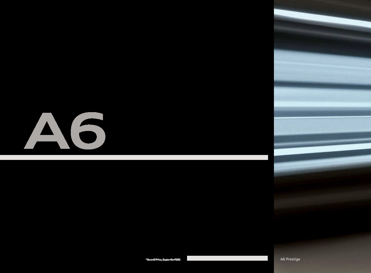 2011 – A6 Sedan & Avant (US) Preview Page 6