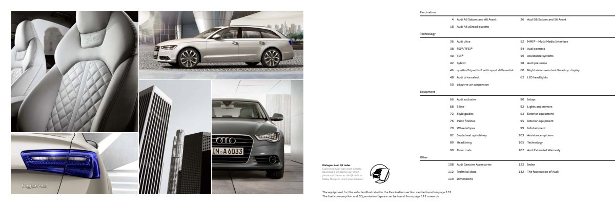 2013 – A6 Model Range (INT) Preview Page 2