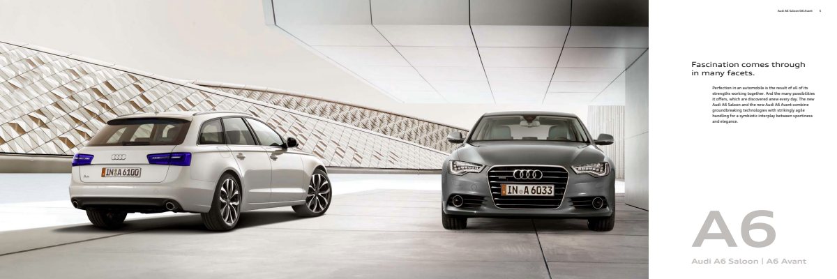 2013 – A6 Model Range (INT) Preview Page 3
