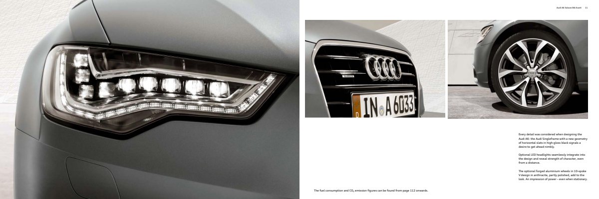 2013 – A6 Model Range (INT) Preview Page 6