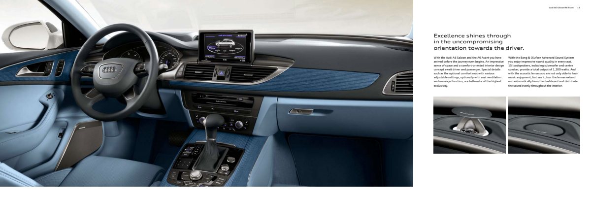 2013 – A6 Model Range (INT) Preview Page 7