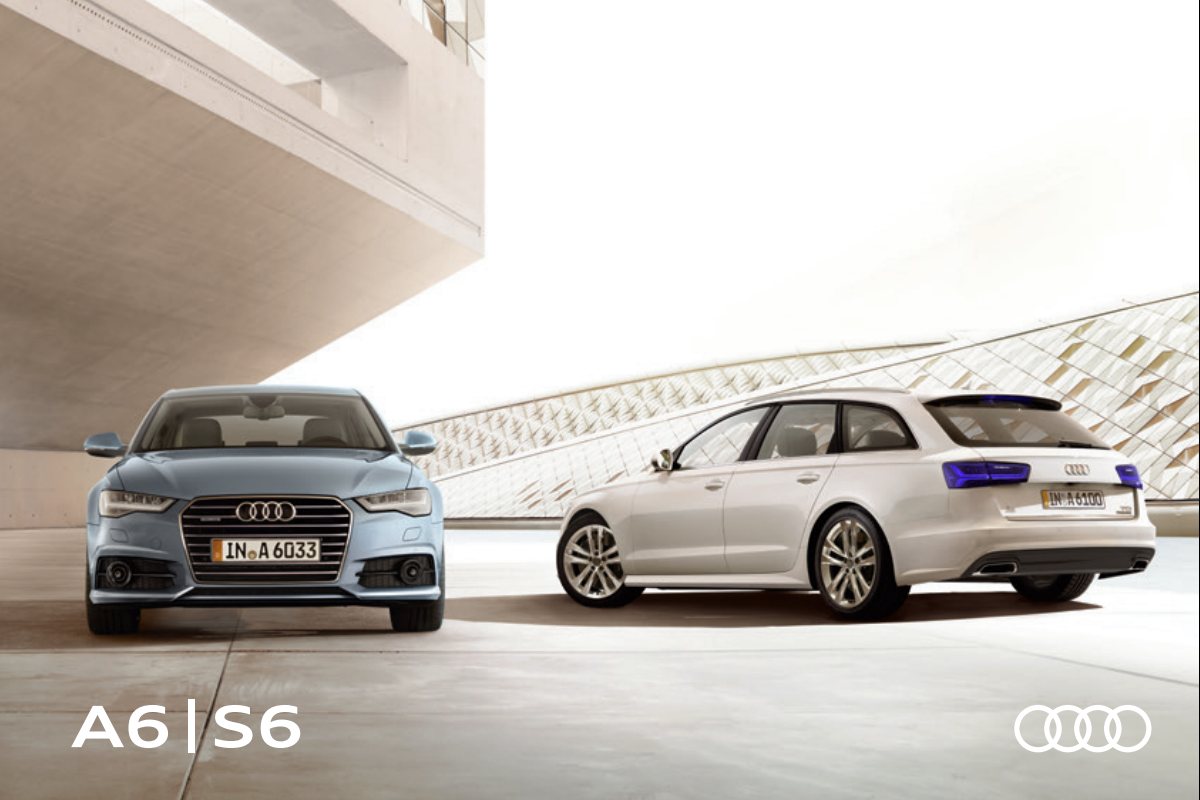 2016 – A6 Sedan & Avant (DE) Preview Page 1