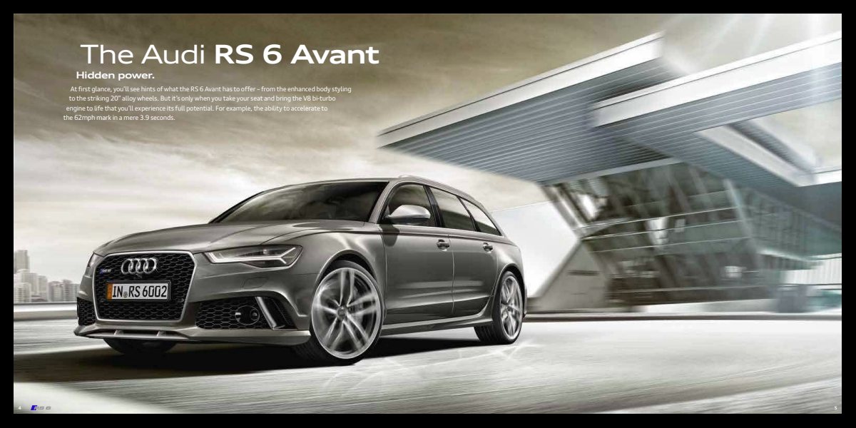 2018 – RS6 Avant (UK) Preview Page 3