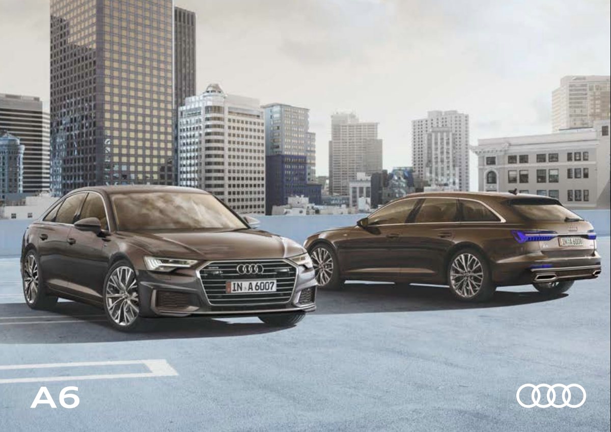 2020 – A6 Sedan & Avant (JP) Preview Page 1