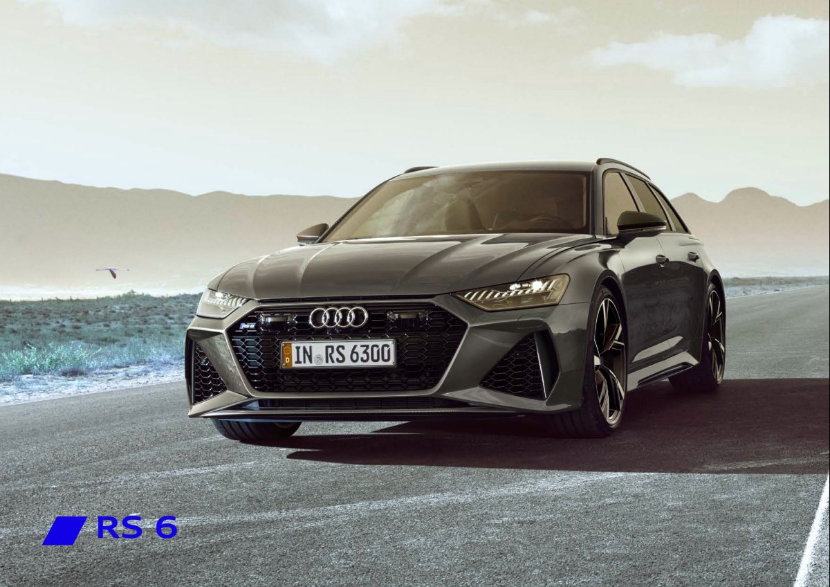 2020 – RS6 Avant (JP) Preview Page 1