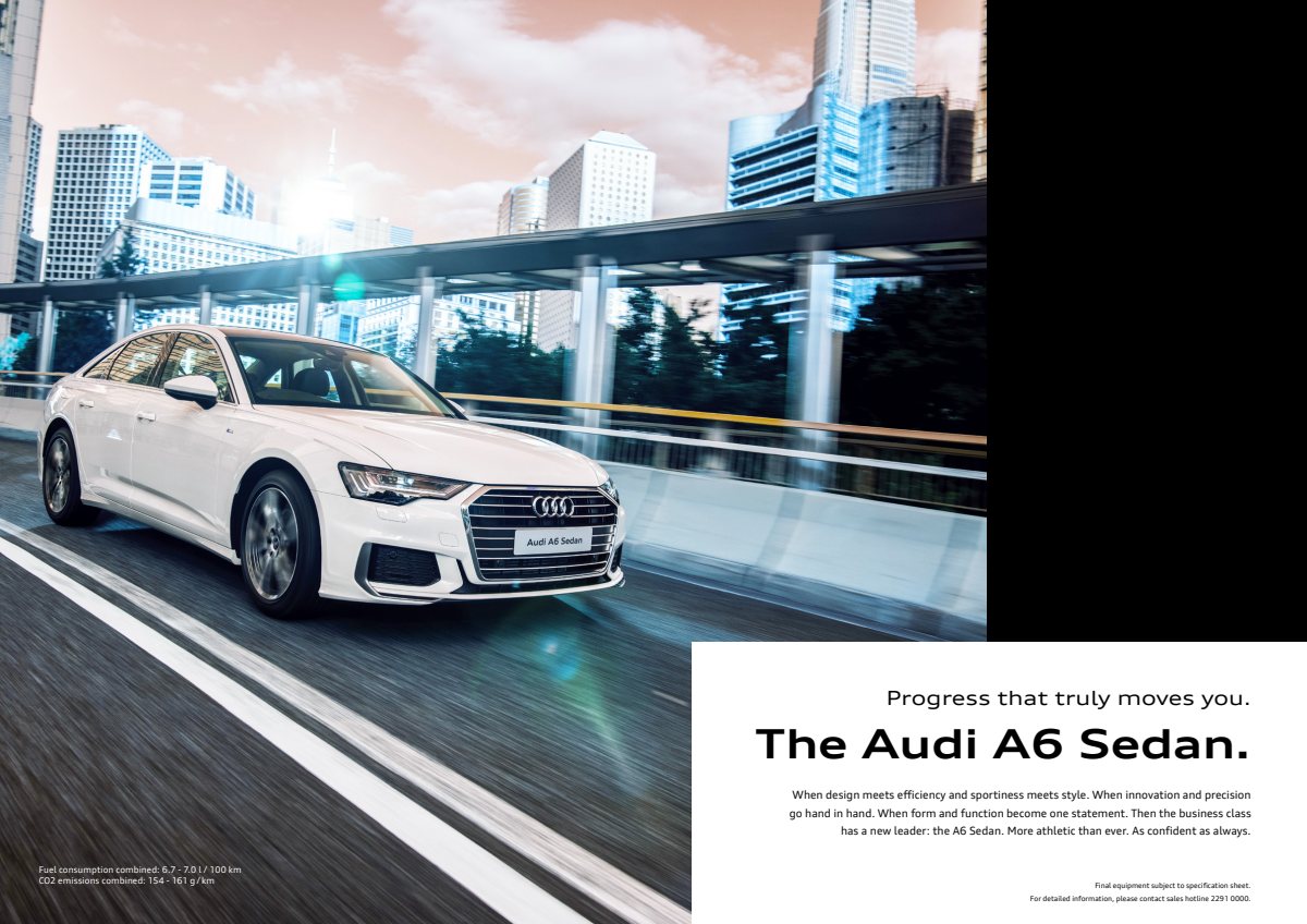 2021 – A6 Sedan & Avant (HK) Preview Page 2