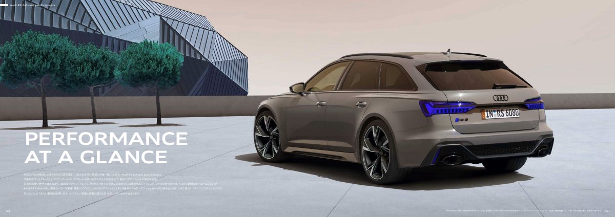 2024 – RS6 Avant Performance (JP) Preview Page 3