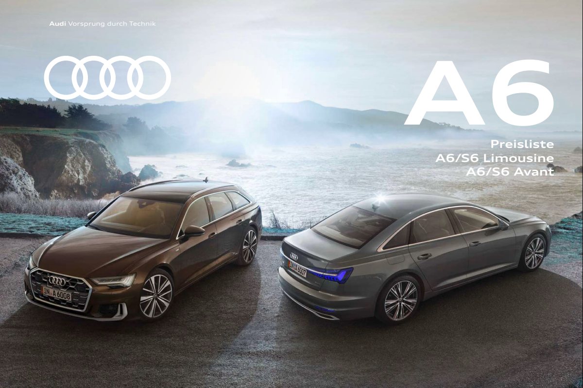 2025 – A6 Sedan & Avant (DE) Preview Page 1