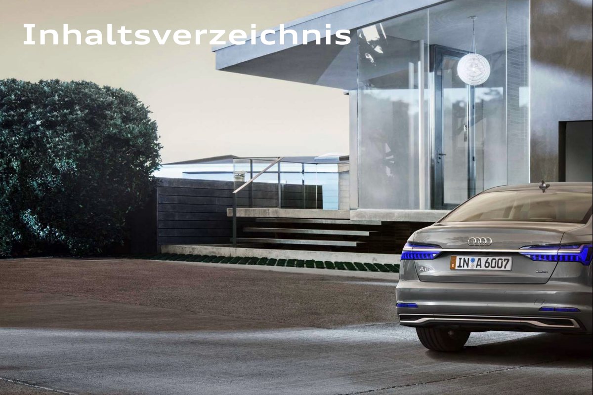 2025 – A6 Sedan & Avant (DE) Preview Page 2
